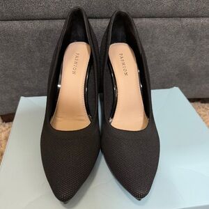 Pashion Footwear Black Heels